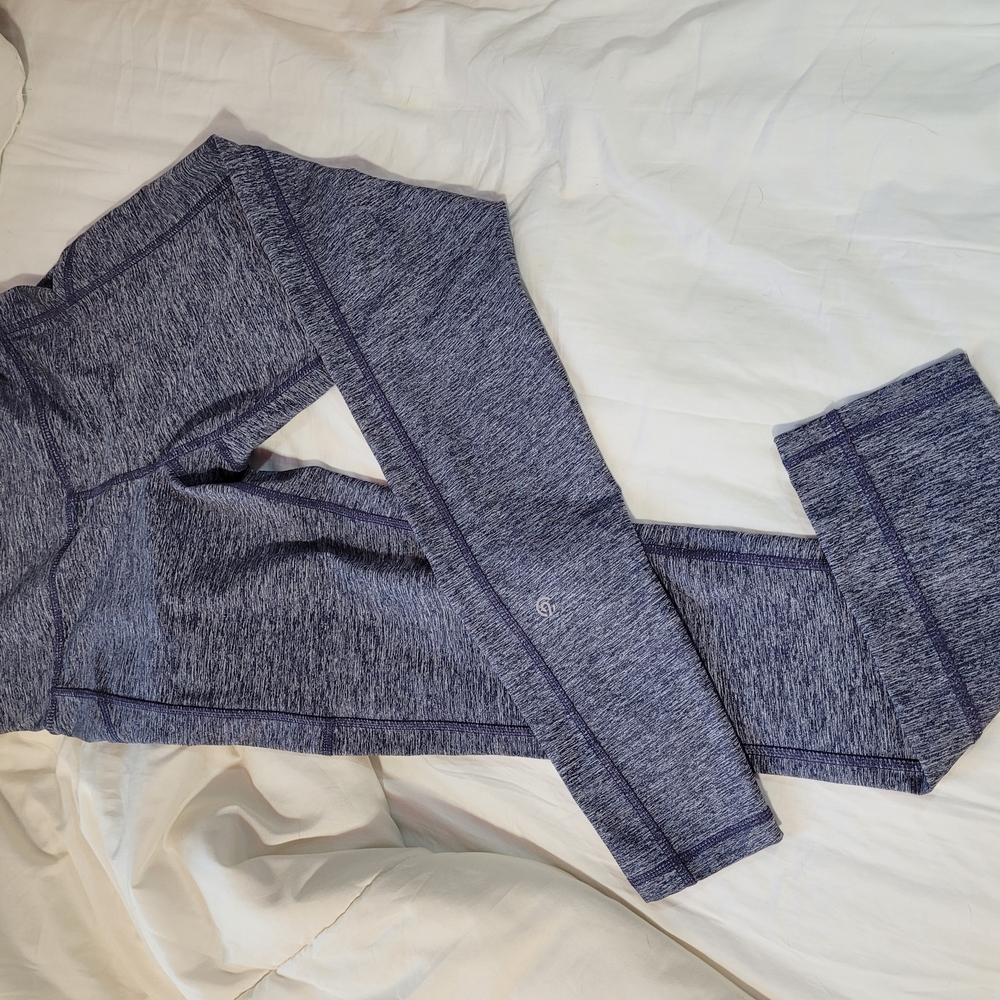 Champion Women's Heathered Leggings - Blue